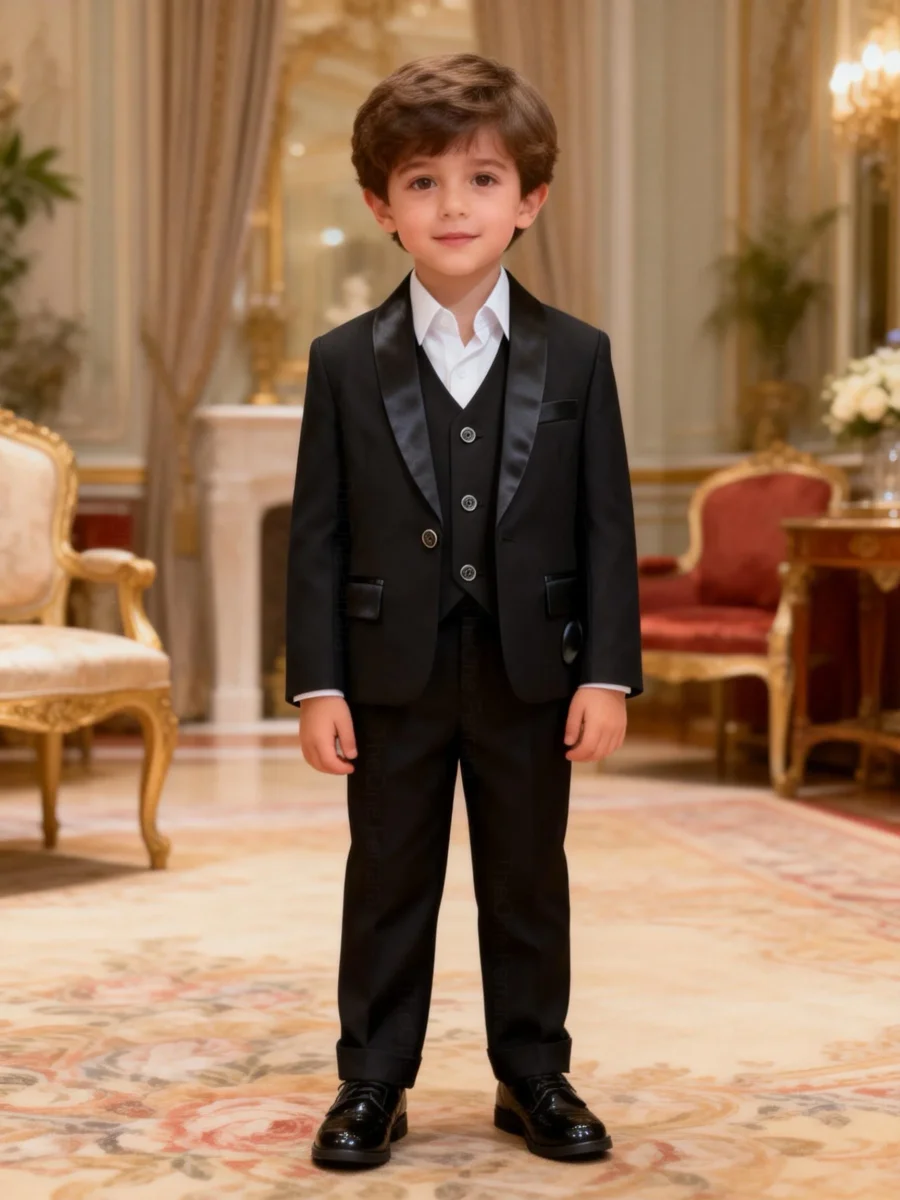 Elegante Completo Cerimonia 5 Pezzi per Bambini 1‑16 Anni – A17-TheOne Ferrara - immagine 9