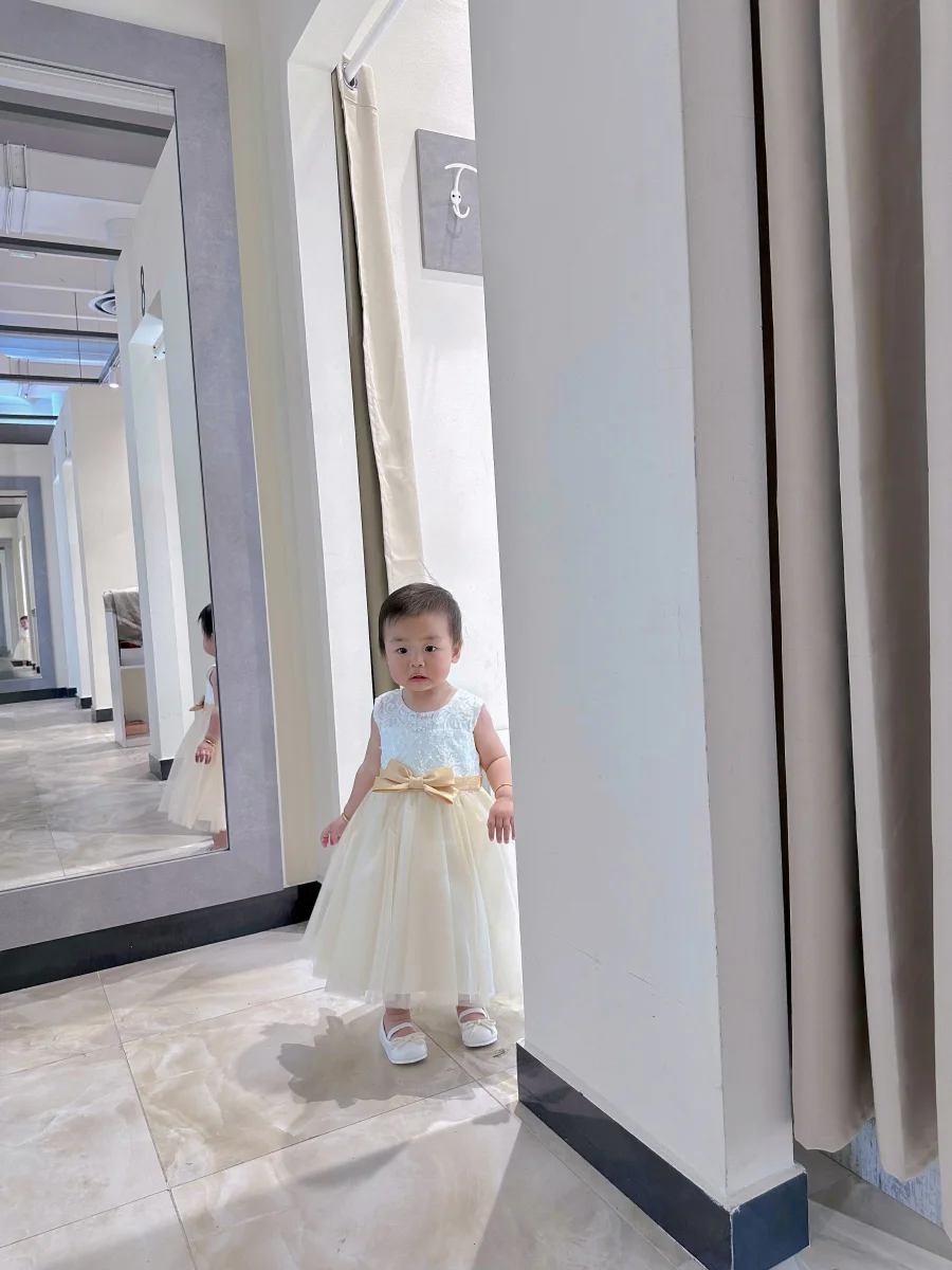 Vestito da Cerimonia per Bambina (3M–23M) | Abito da Principessa in Tulle - immagine 5