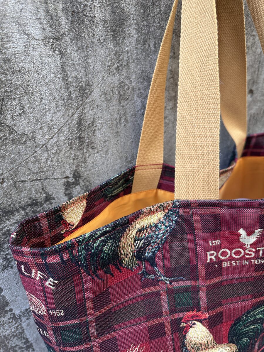 Borsa in Tessuto Galli Rooster - immagine 3