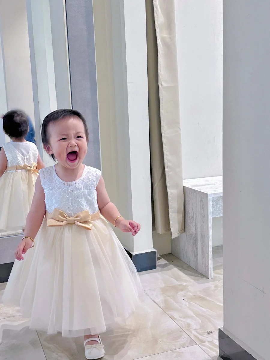 Vestito da Cerimonia per Bambina (3M–23M) | Abito da Principessa in Tulle - immagine 4