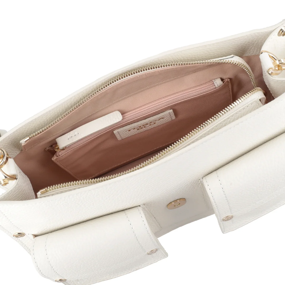 Borsa a tracolla Elodie colore avorio - immagine 4