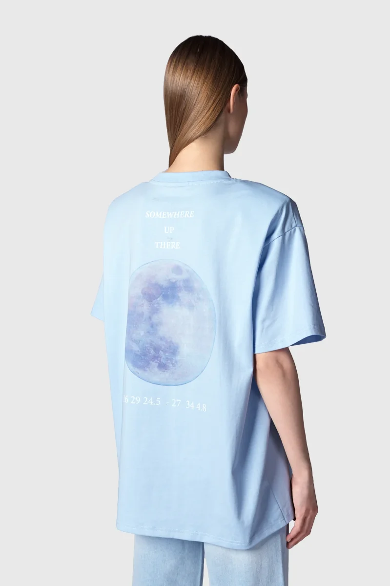T-SHIRT SOMEWHERE INDACO - immagine 3